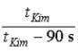 <strong>To help Kim practice for the Special Olympics,Sally runs beside him for half the required distance.She runs the remaining distance at her regular speed and arrives 90 seconds ahead of Kim.What is the ratio of Sally's regular speed to Kim's speed? Use t<sub>K</sub><sub>im</sub> for Kim's total time.</strong> A) B) C) D) E)