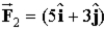 If the only forces acting on a 2.0-kg mass are   N and   N,what is the magnitude of the acceleration of the particle? A) 1.5 m/s<sup>2</sup> B) 6.5 m/s<sup>2</sup> C) 4.7 m/s<sup>2</sup> D) 9.4 m/s<sup>2</sup> E) 7.2 m/s<sup>2</sup> 