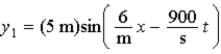 <strong>Two harmonic waves are described by     What is the wavelength of the resultant wave?</strong> A)3 m B)2 m C)1 m D)4 m E)6 m <div style=padding-top: 35px> 