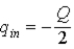 You are told that   Summed over both the surface areas of sphere A and sphere B below totals to   ) You can conclude that   A) Sphere A contains charge q<sub>in</sub> = −Q. B) Sphere B contains charge q<sub>in</sub> = −Q. C) Sphere B contains charge q<sub>in</sub> = +Q. D) Each sphere contains charge   . E) The sum of the charges contained in both spheres is −Q. 