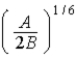 In the Lennard-Jones model of the hydrogen molecule,the potential is given by   ) In this model,the minimum internuclear separation,r<sub>0</sub>,is A)    . B)    . C)    . D)    . E)    . 