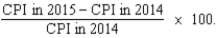 <strong>If 2010 is the base year,then the inflation rate in 2015 equals</strong> A) B) C) D)