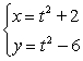 For the given parametric equations, find a corresponding x-y equation for the curve.   A)    B)    C)    D)   