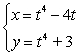 Identify all points at which the curve has a vertical tangent.   A)    B)  (1,0)  C)    D)   