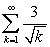 Use graphical and numerical evidence to conjecture whether the series   converges or diverges. .     A)  converges with sum =   B)  converges with sum =   C)  converges with sum =   D)  diverges