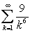 Estimate the error in using   to approximate the sum of   . Show all your work.