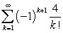 Estimate the sum of   to within 0.01. A)  2.58 B)  2.50 C)  2.53 D)  -0.17