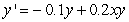 Find all equilibrium points for the following coupled predator-prey-model equations.     A)  (0, 0) , (2.000, 0) , (0.500, 0.375)  B)  (0, 0) , (0.500, 0) , (2.000, 0.500)  C)  (0, 0) , (0.500, 2.000) , (0, 0.375)  D)  (0, 0) , (2.000, 0) , (0.500, 0.250) 
