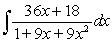 Evaluate the integral.   A)    B)    C)    D)   