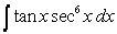 Evaluate the integral.   A)    B)    C)    D)   