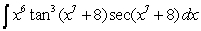 Evaluate the integral.   A)    B)    C)    D)   