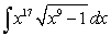 Evaluate the integral.   A)    B)    C)    D)   