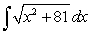 Evaluate the integral.   A)    B)    C)    D)   