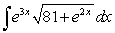 Use a table of integrals to find an antiderivative.   A)    B)    C)    D)   