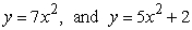 Where is the center of mass of a region of uniform density bounded by   ? A)    B)    C)    D)   