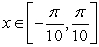 Find the value of c which will make the function   a pdf on the interval   . A)  none, since the cosine can be positive or negative B)    C)    D)   