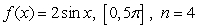 List the evaluation points corresponding to the midpoint of each subinterval, and evaluate the corresponding Riemann sum. Round the sum to two decimal places.   A)  Evaluation points:   Riemann sum:   B)  Evaluation points:   Riemann sum:   C)  Evaluation points:   Riemann sum:   D)  Evaluation points:   Riemann sum:  