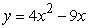 Write the given (signed)  area as an integral or sum of integrals. The area below the   -axis and above   A)    B)    C)    D)   