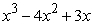 Write the given (total)  area as an integral or sum of integrals. The area between   and the   -axis for   . A)    B)    C)    D)   