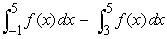 Write the expression as a single integral.   A)    B)    C)    D)   