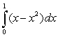 Sketch the area corresponding to the integral.  