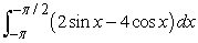 Use Part I of the Fundamental Theorem of Calculus to compute the integral exactly.   A)    B)    C)    D)   