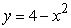 Find the area above the   -axis and below   . A)    B)    C)    D)   