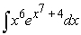 Evaluate the integral.   A)    B)    C)    D)   