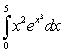 Evaluate the integral.   A)    B)    C)    D)   