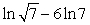 Use the properties of logarithms to rewrite the expression as a single term.   A)    B)    C)    D)   