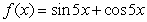 Find the intervals where the function is increasing and decreasing on the specified interval. Use this information to determine all local extrema.   on  