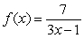 Compute the derivative function  (x)  of   . A)    B)    C)    D)   