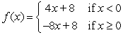 Compute the right-hand derivative   and the left-hand derivative   .   A)    ,   B)    ,   C)    ,   D)    ,  