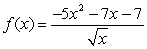 Find the derivative of   . A)    B)    C)    D)   