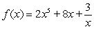 Find the third derivative of   . A)    B)    C)    D)   