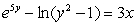 Find the derivative   implicitly.   A)    B)    C)    D)   