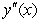 Find the second derivative,   , of   . A)    B)    C)    D)   