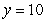 A general equation for a catenary is   Find a and b to match the following characteristics of a hanging cable. The ends are 20 m apart and have a height of   m. The height in the middle is   m.