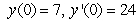 Solve the initial value problem   ,   . A)    B)    C)    D)   