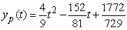 Find the general solution of   , given the particular solution   . A)    B)    C)    D)   