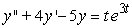 Find the general solution of the equation   . A)    B)    C)    D)   