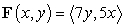Determine if   is conservative, and if so, find a potential function   of the vector field. A)    is conservative with   B)    is conservative with   C)    is conservative with   D)    is not conservative