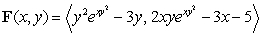 Evaluate   where   and C is the line segment from   to   A)    B)    C)      D)   