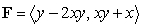 Use Green's Theorem to evaluate   where   and C is formed by   and   Assume the curve is oriented positively. A)    B)    C)    D)   