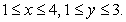 Set up a double integral that equals   where S is the portion of the plane   above the rectangle  
