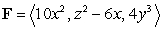 Find the outward flux of F over   where Q is bounded by   and   , and   . A)  0 B)    C)    D)   