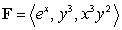 Use the Divergence Theorem to set up and evaluate a triple integral for computing the outward flux of F over   where Q is bounded by   and   and   .