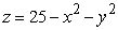 Find the surface area of the portion of   above the xy plane. A)    B)    C)    D)   