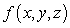 A function   is a pdf on the three-dimensional region Q if   for all   in Q and   . Find k such that   is a pdf on the region bounded by z = 0, z = 3, x = 0, x = 2, y - z = 0 , and y - z = 3. A)    B)    C)    D)   