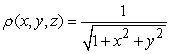 Calculate the mass of an object with density   and bounded by   and the planes   . A)    B)    C)    D)   